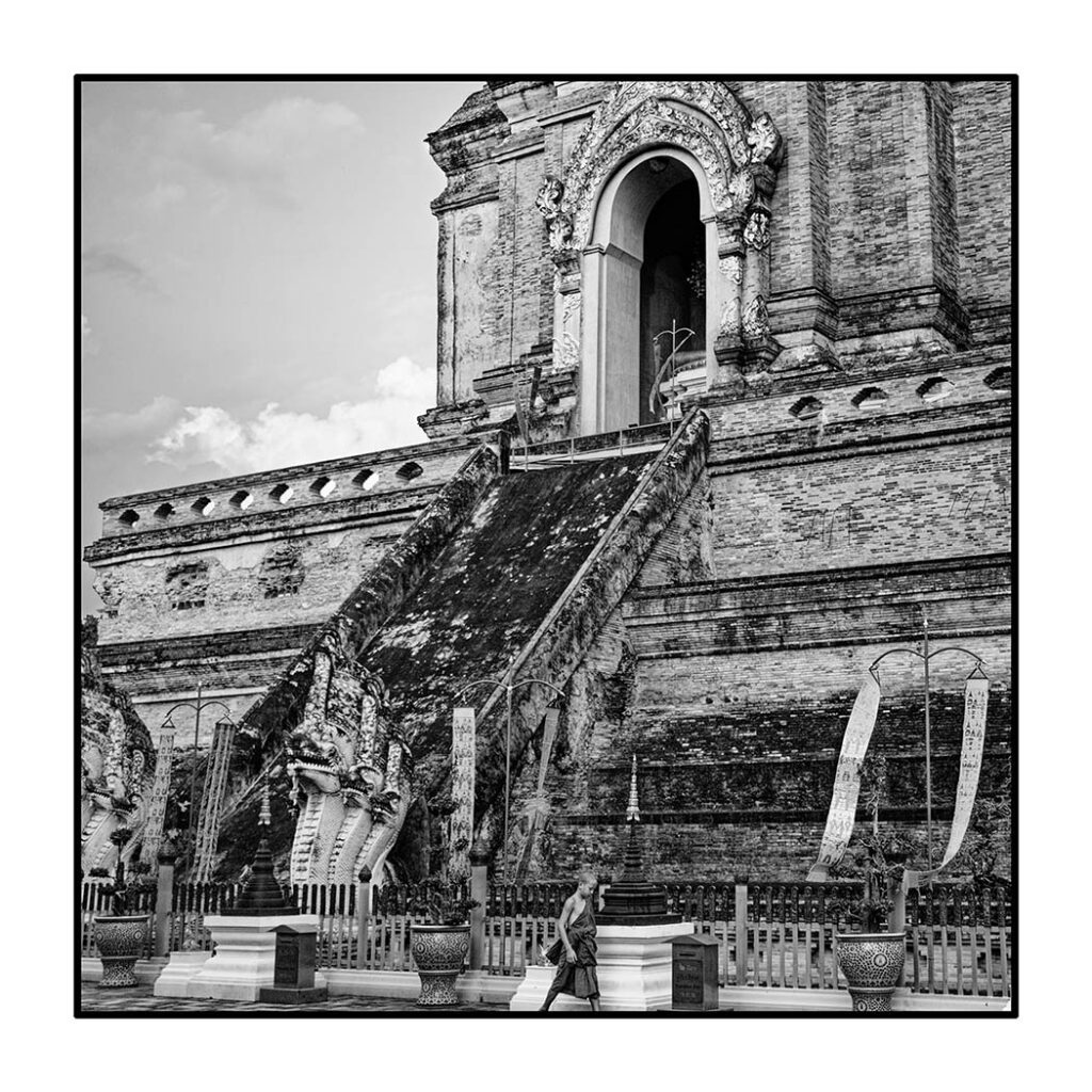 Wat Chedi Luang, Chiang Mai, Thailande