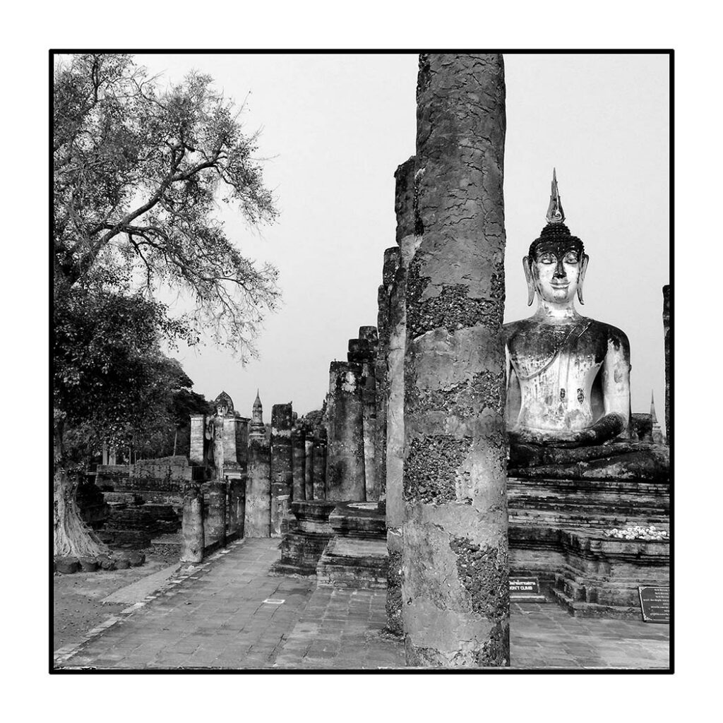 Site archeologique de Sukothai, Thailande
