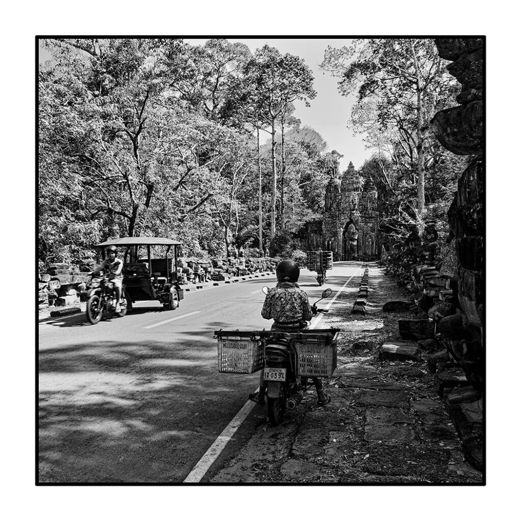 Angkor Thom North Gate, Siem Reap, Cambodge