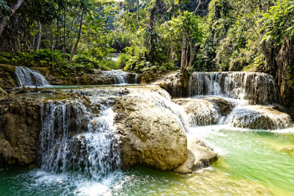 Kuangsi Waterfall, Luang Prabang